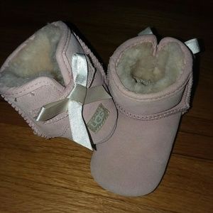 Pink Infant Jesse Bow Uggs